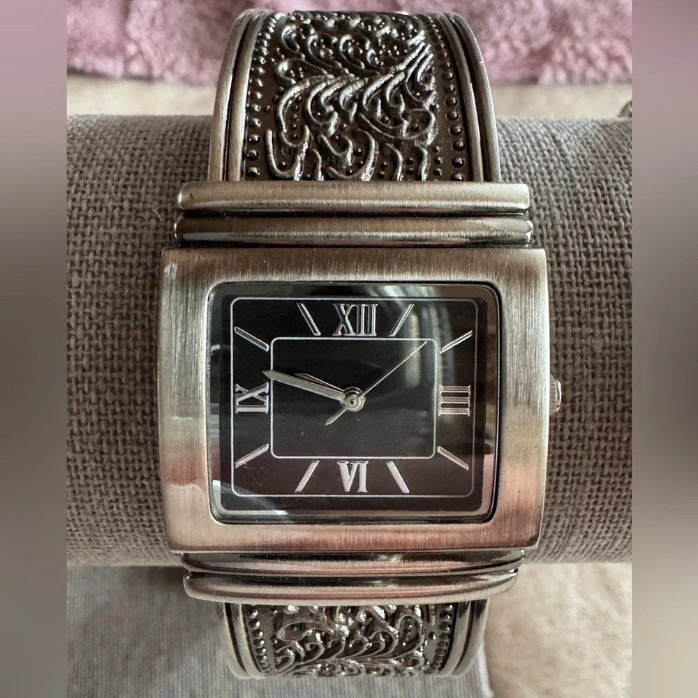 Set of Three Silver Tone Bracelet Watches